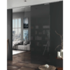 sistema scorrevole con pinze a vista attacco a soffitto