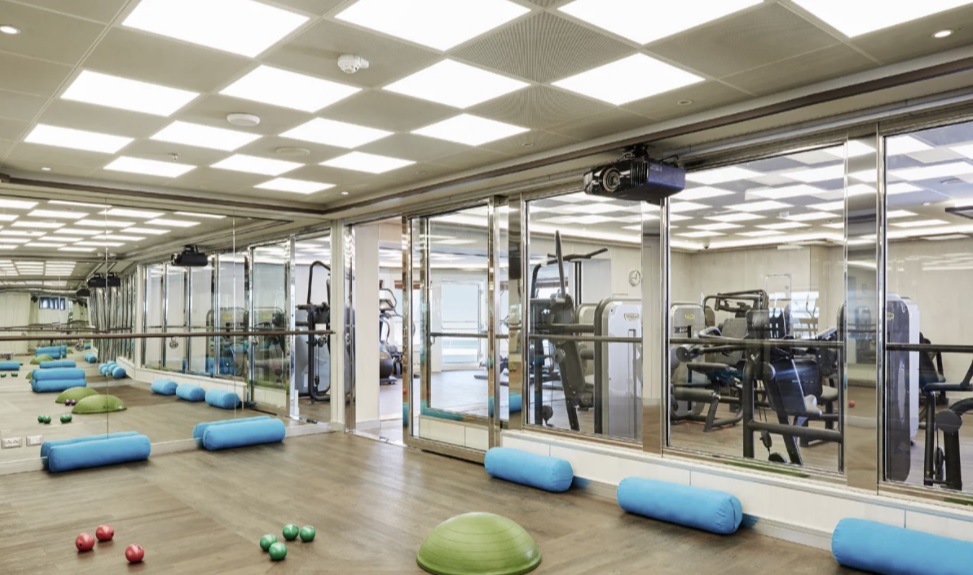 Area Fitness silvermoon fincantieri | vetreria esinvetro Jesi