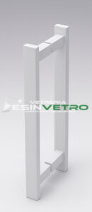 Maniglione Acciaio inox bianco 9010 opaco