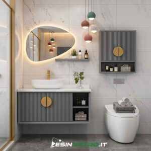 Specchio a Goccia Con illuminazione a Led 3000K