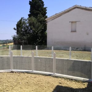 parapetti in vetro Agriturismo Olinda San marcello (AN) | vetreria Esinvetro Jesi