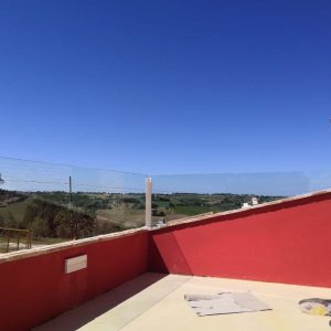 parapetti in vetro Agriturismo Olinda San marcello (AN) | vetreria Esinvetro Jesi