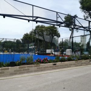 montaggio vetri campi da padel Numana (AN)