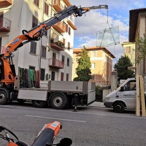 montaggio vetro termico oversize Ancona